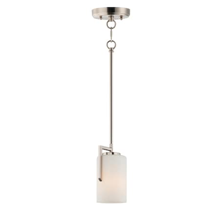 Maxim Lighting Dart 1-Light 4" Wide Satin Nickel Pendant Light 91280SWSN